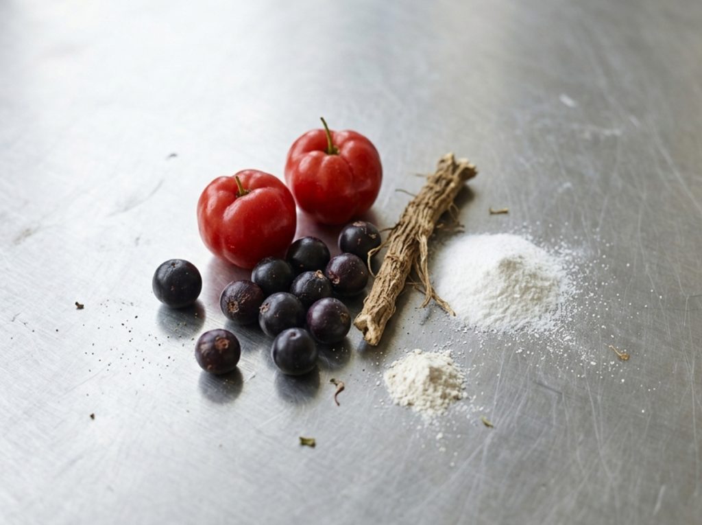 Elderberry, acerola, botanical extracts and powders used in immunity supplement formulations – Noviatic.