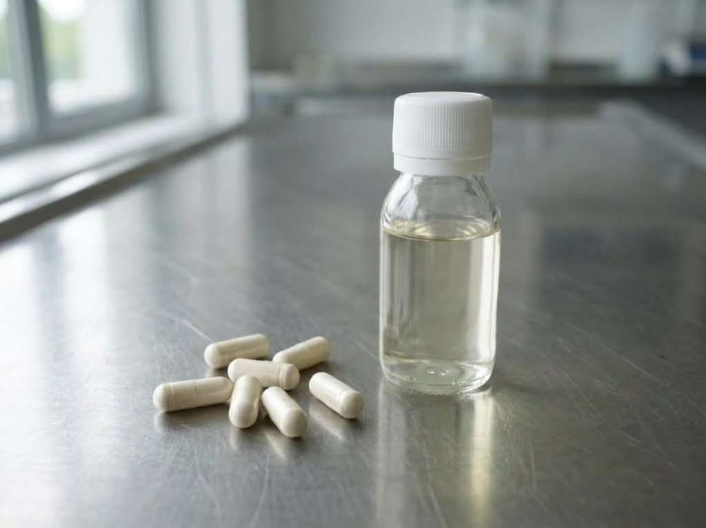 Liquid vitamin shot with supplement capsules – Noviatic.