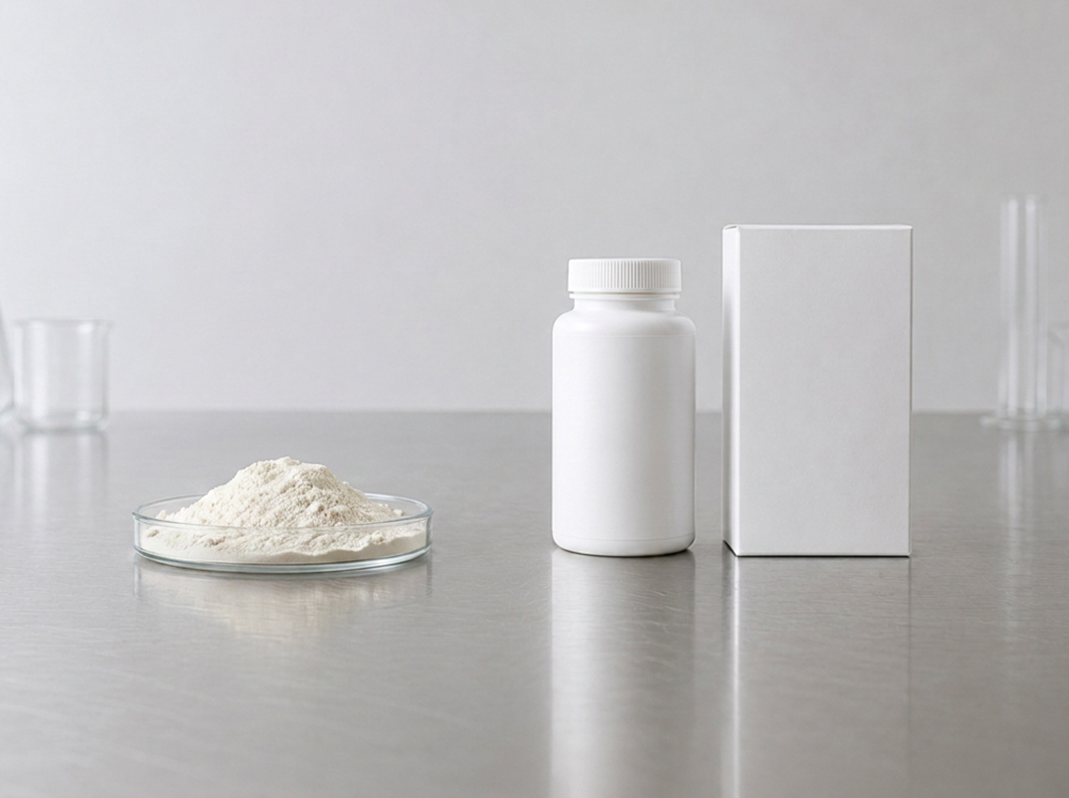 Food supplement traceability from raw material to finished product packaging at Valentis.
